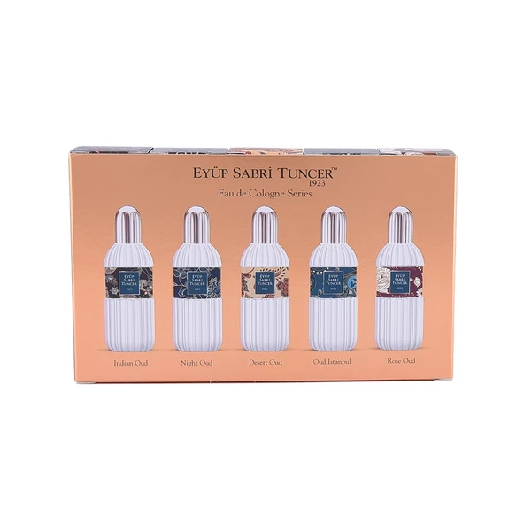 Eyüp Sabri Tuncer Kolonya 5 Li Set Oud 16 ml Cam Şişe - 2
