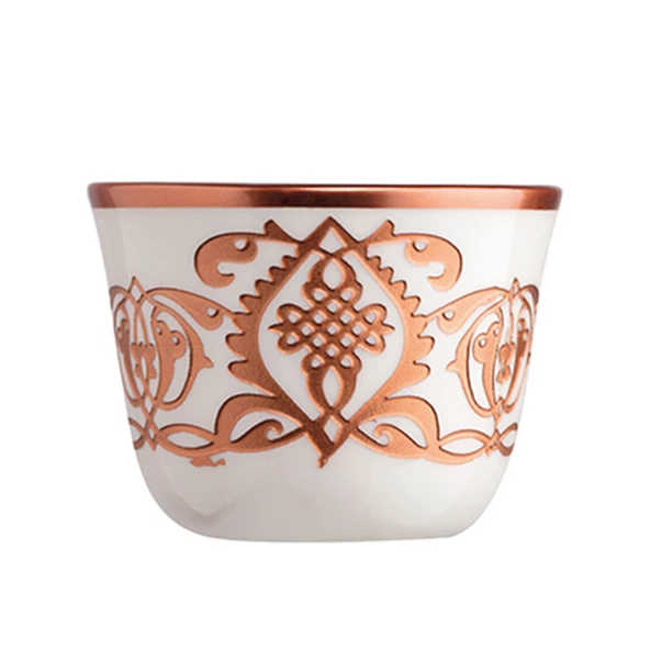 Glazze Zeugma Bakır  6 Lı Porselen Mırra Seti Glz 130 ürün görseli 1