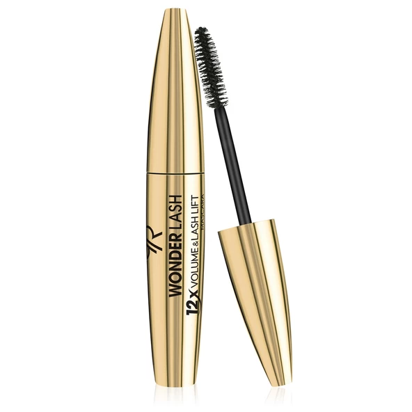 Golden Rose 12 Kat Hacim Sağlayan Siyah Maskara - Wonder Lash Mascara Black