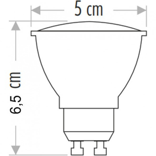 CATA CT-4210B 9W LED AMPUL (GU-10 DİMLENEBİLİR) (BEYAZ) - Resim 2