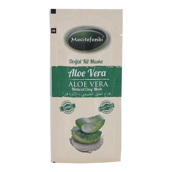 Mecitefendi Doğal Kil Maske Aloe Vera 20 Gr