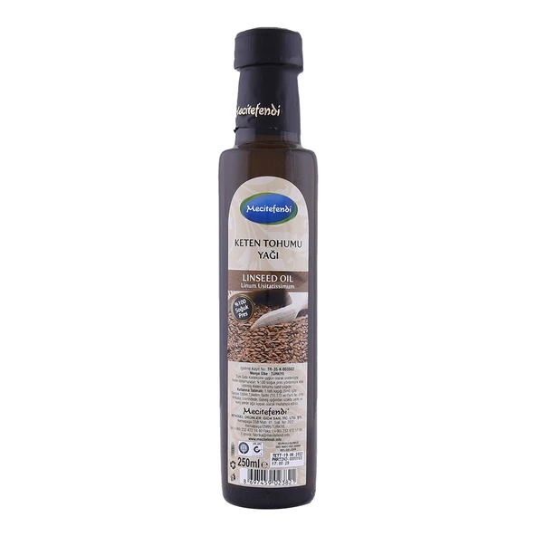 Mecitefendi Keten Tohumu  Yağı 250 ml