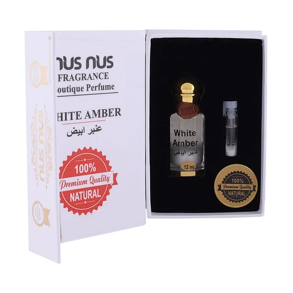 Nusnus White Amber 12+1 ml Karton Kutu - 2