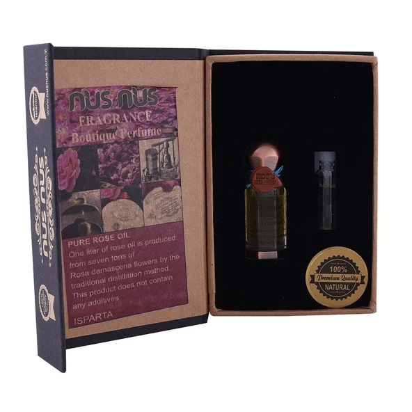 Nusnus Gül Yağı Naturel (Ward İstanbul) 12+1 ml Karton Kutu - 2