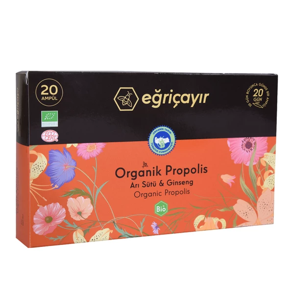 Eğriçayır Organik Propolis Ampulü 20 Adet