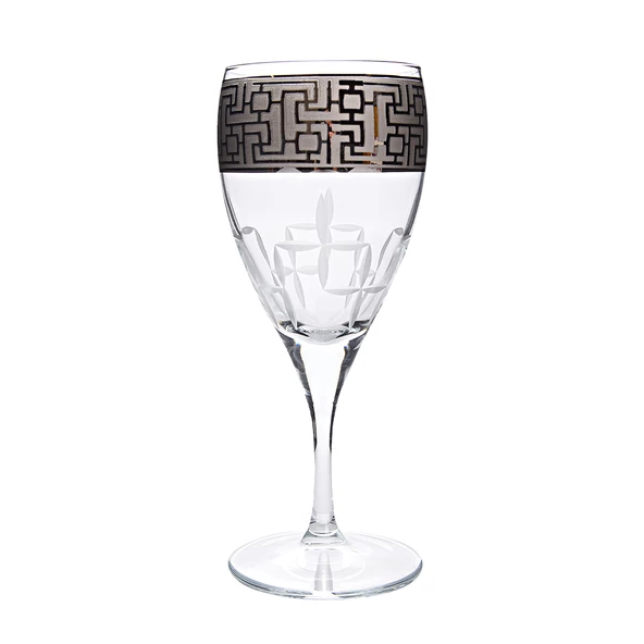 Camhare Labirent Platin 6 lı Ayaklı Bardak 44876 ürün görseli 1