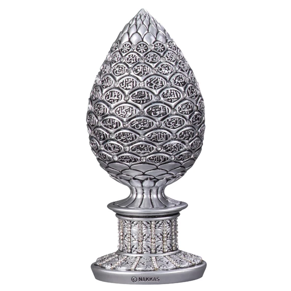 Nakkaş Kozalak Boytu (Küçük Boy  Gümüş  Esma-ül Hüsna) - 2