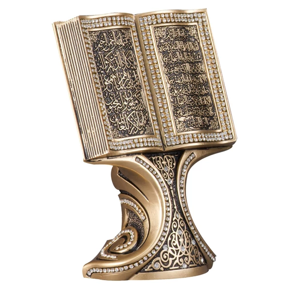 Nakkaş Kitap Boytu (Orta Boy  Sarı  Ayet-el Kürsi ve Nazar) - 3
