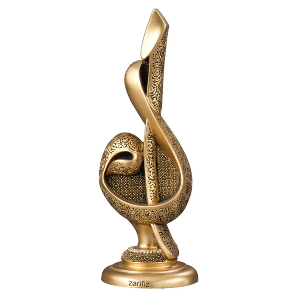 Nakkaş Zarif Elif Vav Boytu (Orta Boy Sarı) - 4