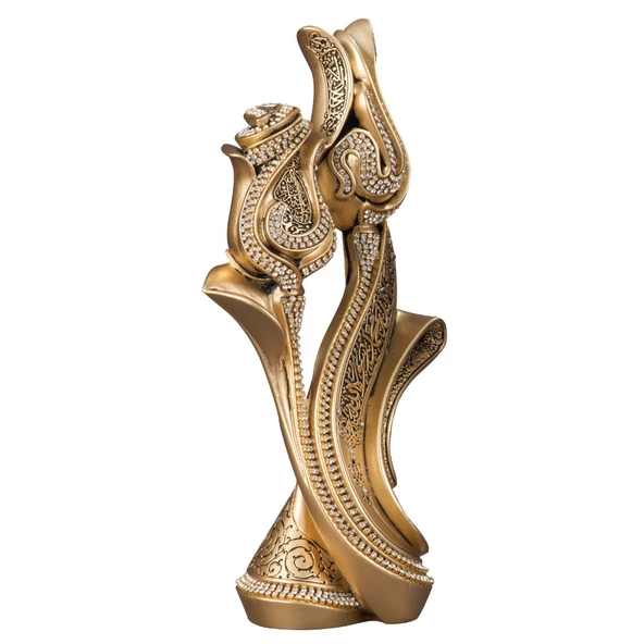 Nakkaş Lale Gül Boytu (Küçük Boy  Sarı) - Resim 5