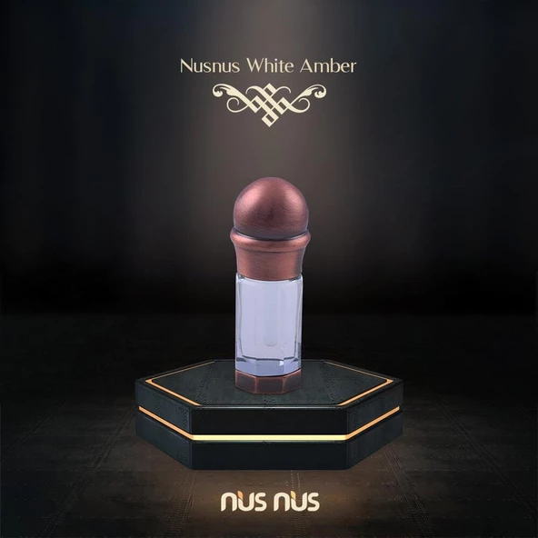 Nusnus White Amber 12 ml - Resim 2