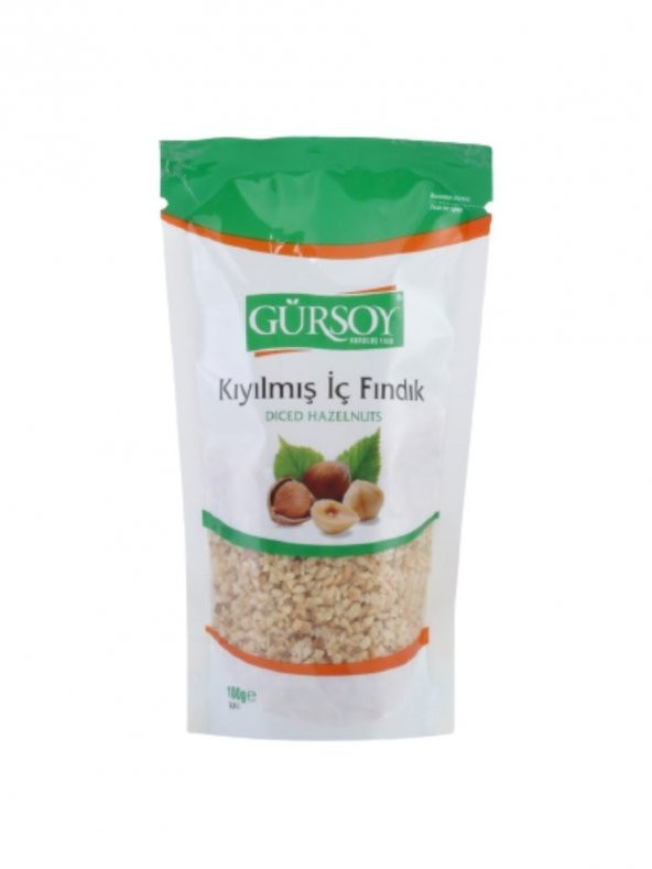 Gürsoy Kıyılmış Fındık Doypack 100 G X 2 Adet