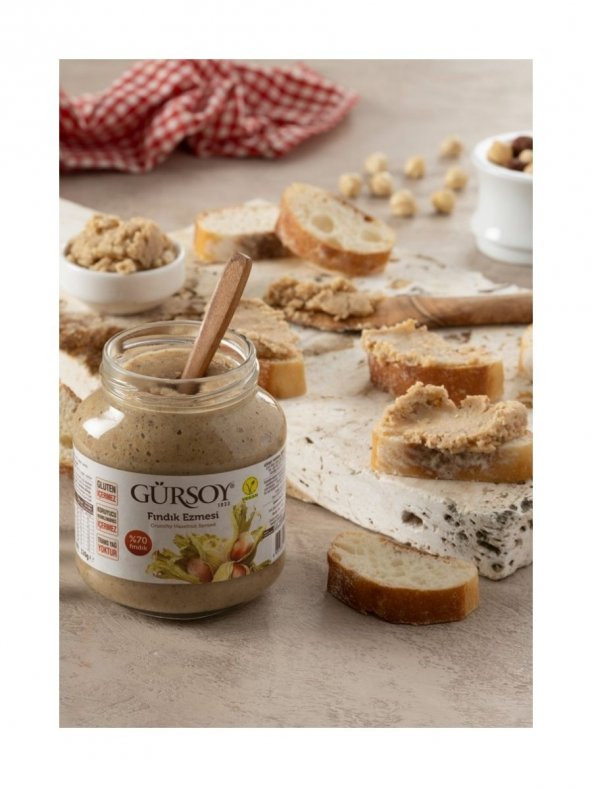 Gürsoy Fındık Ezmesi Cam Kavanoz 320 G X 2 Adet - 3