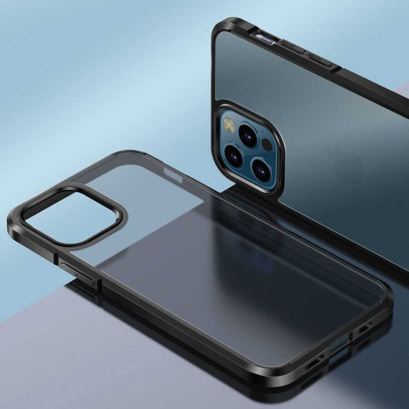 iPhone 12 Pro Kılıf Wlons H-Bom Kapak - 2