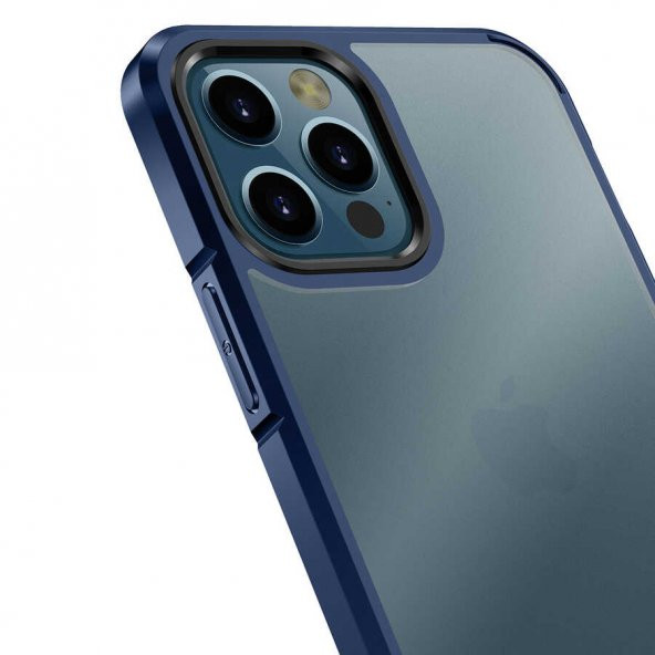 iPhone 12 Pro Kılıf Wlons H-Bom Kapak - 3