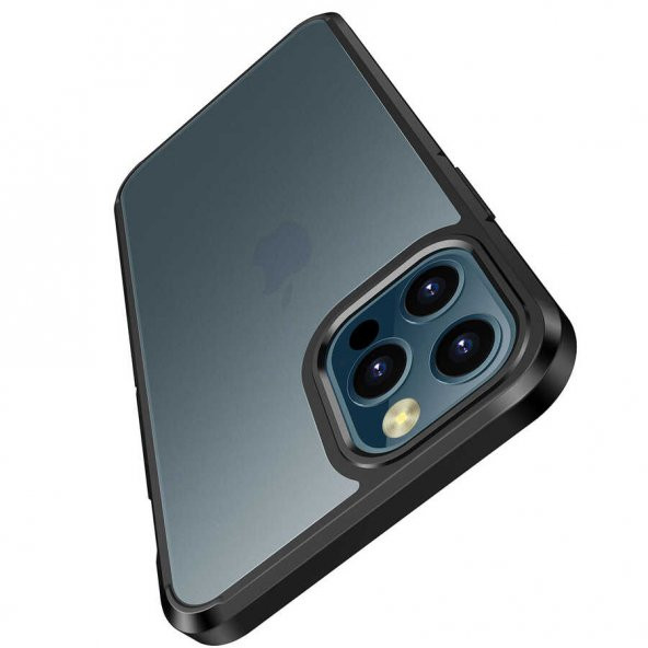 iPhone 12 Pro Kılıf Wlons H-Bom Kapak - 5
