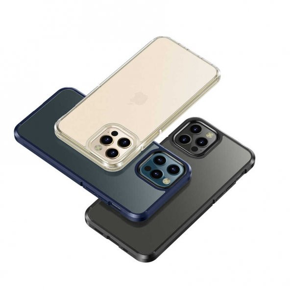 iPhone 12 Pro Kılıf Wlons H-Bom Kapak - 7