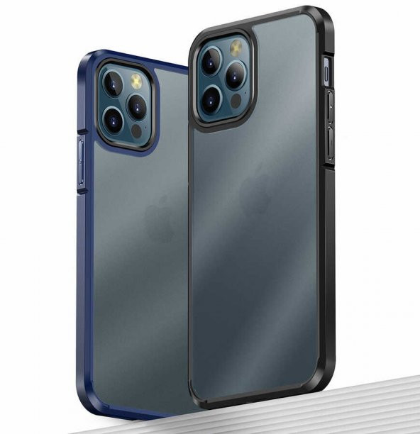iPhone 12 Pro Kılıf Wlons H-Bom Kapak - 10