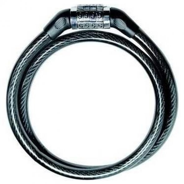 Tk75/10 Code Şifreli Spiral Kilit Siyah