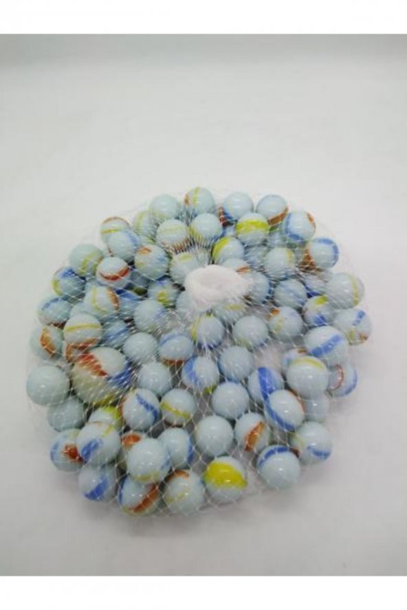 100 Marbles 100 Adet Misket Filede 100lü Misket Bilye Cam Misket