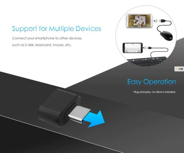 PrimeX PX-510X Type C to USB çevirici, Type C Otg, Type C USB3.0 Dönüştürücü, Type C Konnektör, Type C USB3.0 Çevirici - 8
