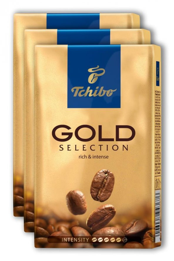 Gold Selection Öğütülmüş Filtre Kahve 3 x 250 gr