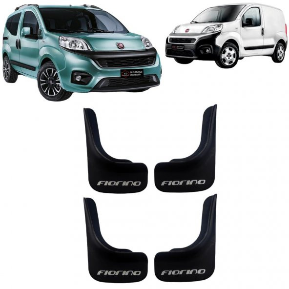 Fiat Fiorino Uyumlu 4lü Ön Arka Paçalık Çamurluk Tozluk U1FIOX002 - 2