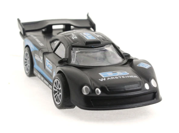 Die Cast Çek Bırak Metal Siyah Yarış Arabası DS ürün görseli 1