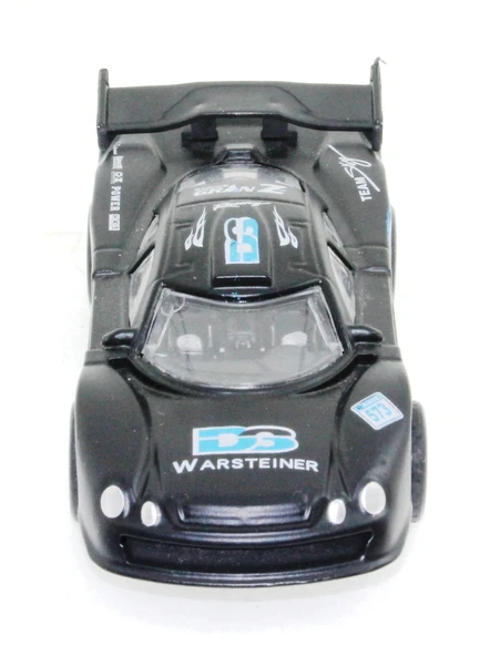 Die Cast Çek Bırak Metal Siyah Yarış Arabası DS - Resim 2