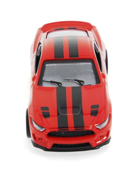 Die Cast Çek Bırak Metal Kırmızı Spor Araba - Resim 2