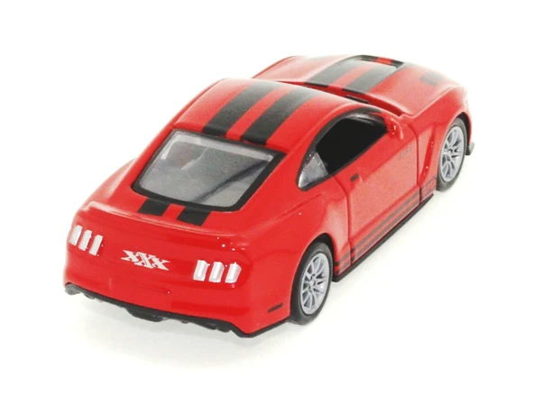 Die Cast Çek Bırak Metal Kırmızı Spor Araba - Resim 4