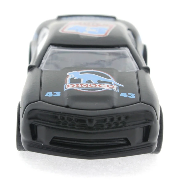 Die Cast Çek Bırak Metal Siyah Yarış Arabası 43 - Resim 6