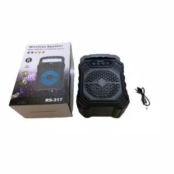 RS-317 1200 mAh Bluetooth Hoparlör - 3