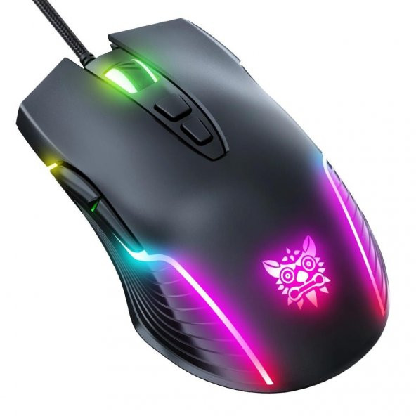 PrimeX ONİKUMA CW905 RGB Oyuncu Mouse 6400Dpi Gaming Oyuncu Mouse