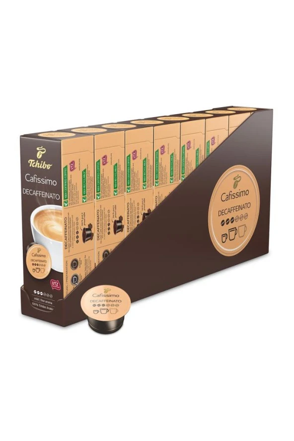 Tchibo Cafissimo Caffe Crema Decaffeinato Kapsül Kahve 80'li