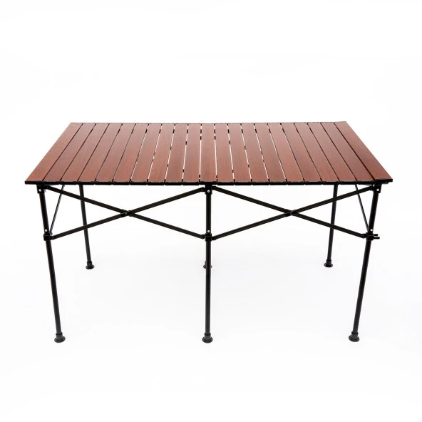 FreeCamp 8830-H5-C Katlanır Masa-KAHVERENGİ - 2