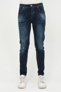 Erkek Slim Fit Taş Yıkamalı Likralı Jean Kot Pantolon - 6