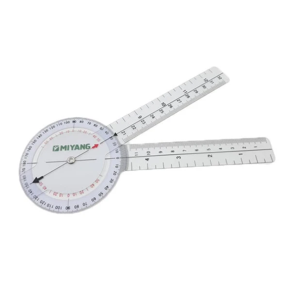 Gonyometre 20 Cm, 360 Derece Plastik Eha Ölçer