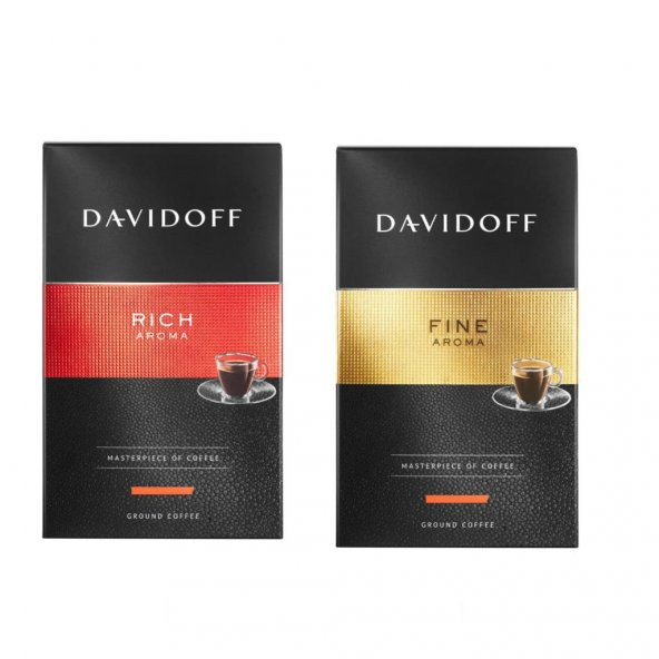 Davidoff Fine 250 gr. - Davidoff Rich 250 gr.