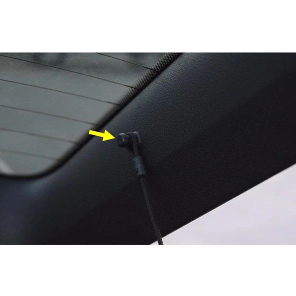 Seat Leon MK1 2000-2005 Bagaj Panzot Pandizot Askı Pimi 1M6867574A - 3