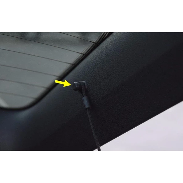 Skoda Rapid 2012-2022 Bagaj Panzot Pandizot Askı Pimi 1M6867574A - 3