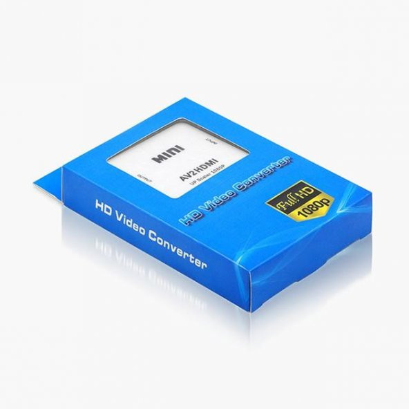 PrimeX PX-1220 HDMI to AV Çevirici, HDMI to AV Görüntü Aktarıcı (PC HDMI girişini AV TVye Aktarır) - 4