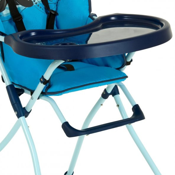 Hauck Disney Baby Mickey Mouse Katlanabilir Tepsili Portatif Mama Sandalyesi - 4