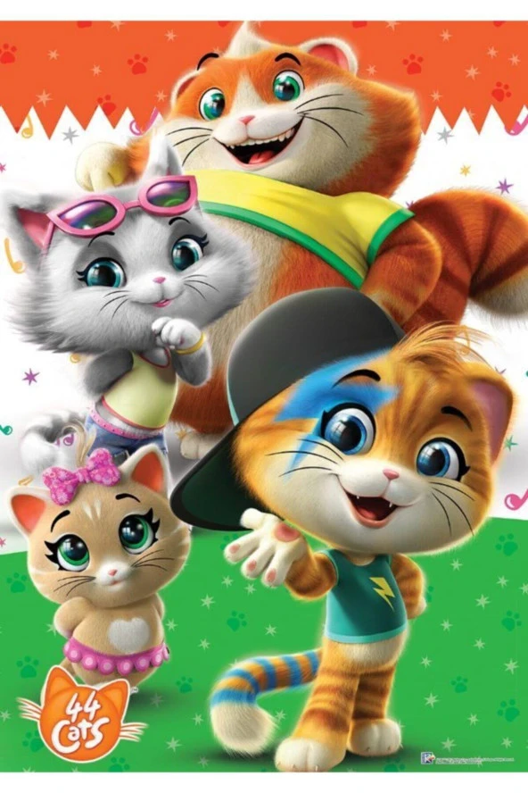 Ks Games 44 Cats Puzzle 50 Parça Puzzle - Resim 2