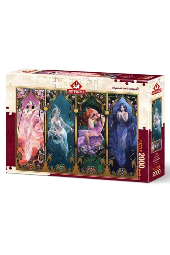 Art Puzzle Dört Cevher 2000 Parça Puzzle
