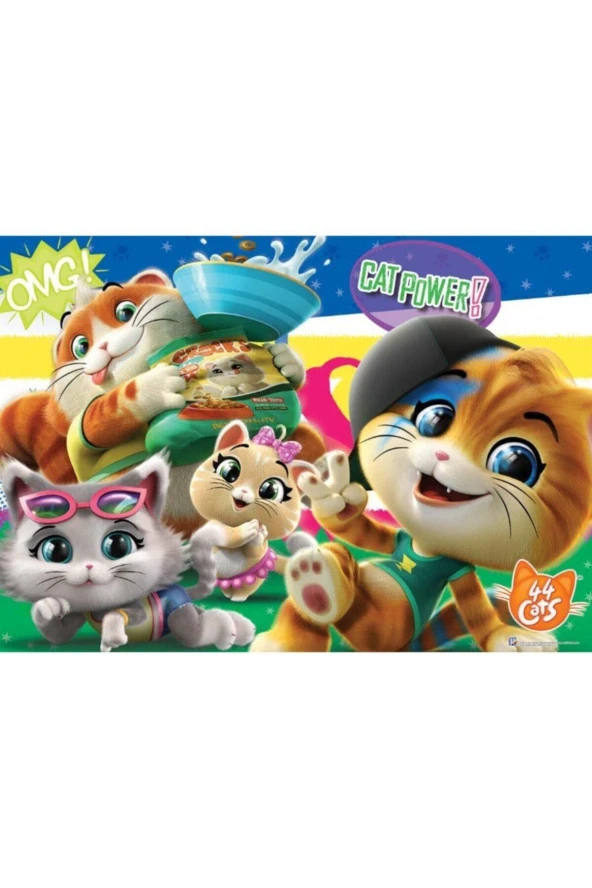 Ks Games 44 Cats Puzzle 100 Parça Puzzle - 2