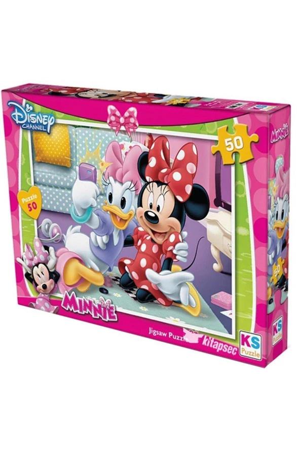 KS Games Minnie Mouse 50 Parça Puzzle