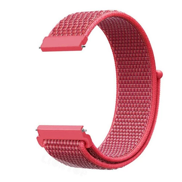 Gpack Xiaomi Watch S1 Active Kordon CırtCırt Kumaş Ayarlanabilir - 7