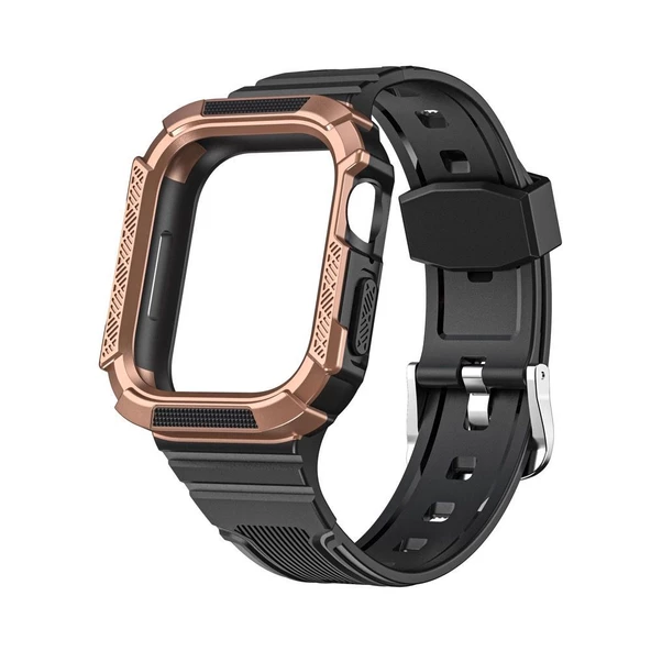 Gpack Apple Watch 7 45mm Kordon Defens Tank Armor Birleşik Full