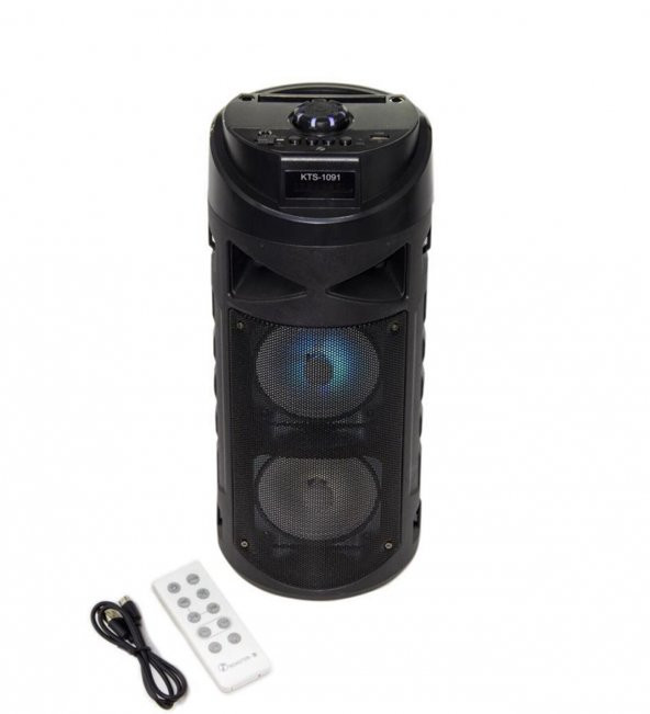 KTS-1091 Taşınabilir Bluetooth ve Karaoke Özellikli Hoparlör